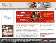 Tablet Screenshot of hosteleriadetoledo.com